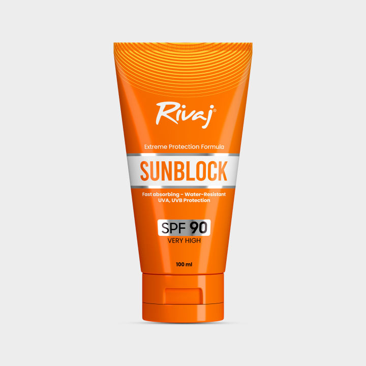 Rivaj Sunblock SPF90 (100ml)