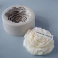 Peony Rose  Candle Molds Resin Silicone Aromatherapy Silicone Candle Mold Handmade Diy Aromatherapy Candle Mold Large Peony Handmade Soap Model Plaster Mold Artificial Flower. 