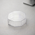 Caralic Glass Jewelary and Accessories Box Case, Storage Case Transparent. 
