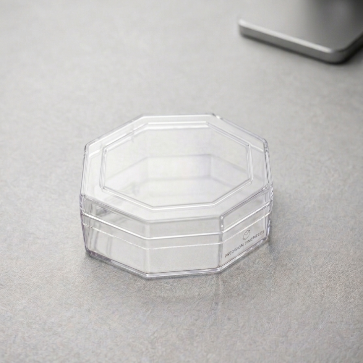 Caralic Glass Jewelary and Accessories Box Case, Storage Case Transparent