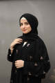 Bow Embroidered Abaya – Elegant & Modest Wear by Blendzii Outleex®. 