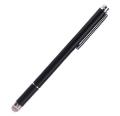 2-in-1 Capacitive Touch Screen Writing Drawing Stylus Pen Compatible with Conductive Fine + Microfiber Tip for iOS i-Phone i-pad, Android Smart-Phone Mobile Tablet Laptop PC  Metal A One. 