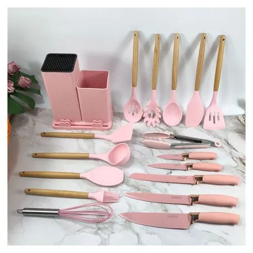 20%20%20Sets%20Of%20Silicone%20Kitchenware%20Spoon%20And%20Quality%20Knife%20-%20Image%203