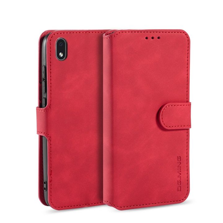 For Samsung Galaxy A01 Core / Galaxy M01 Core Premium PU Leather Magnetic Flip Case