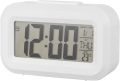 Table Clocks with Temperature Calendar Week Display Electronic LED Backlit Clock Mini Music Digital Alarm Clock DOL-2108. (Black Colour).. 