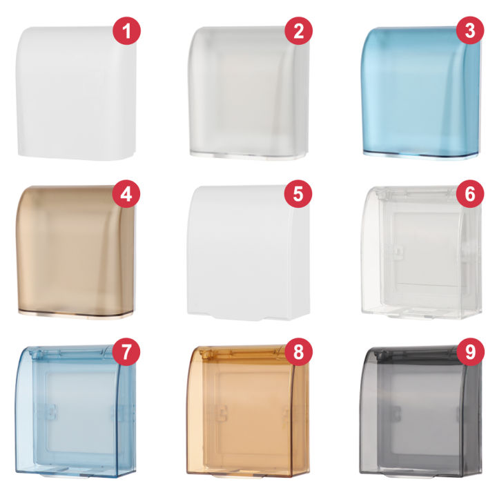 JANE%20Bathroom%20Supplies%20Socket%20Protector%2086%20type%20Sockets%20Electric%20Plug%20Cover%20Splash%20Box%20Transparent%20Waterproof%20Power%20Outlet%20Switch%20protection%20box%20-%20Image%204