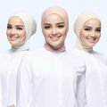 Muslim Inner Cap Hijab For Women Solid Underscarf Hijab Undercap Scarf Turban Hat Islamic Muslim Hijabs Ready To Wear Headcover. 