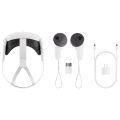 Meta Quest 3 128GB Advanced All-in-One VR Headset, Breakthrough Mixed Reality Powerful Performance Virtual-Reality Bundle with VR Controller Silicone Protective Cover Case and Accessories (White). 