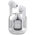M04 Stereo Double and AIR31 Pod Wireless Bluetooth HandFree with Power Bank Stereo Earphones White bluetooth ear phone for all cell phones use. 