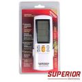 Superior AirCo Plus Universal Remote Control for Air Conditioners. 