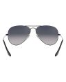 Ray-Ban Aviator Metal Frame Blue Gradient Polarized Lenses-RB3025-004/78-55. 