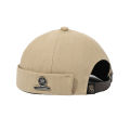 Vocoal Cap For Men Dome Melon Beanie Hats Adjustable Docker Cap Fashion Men's Landlord Hat H-ip Hop B-rimless Hat Spring And Summer Street T-rend Melon Hat Embroidery Retro Cap. 