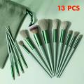 Premium 13 PCS Makeup Brushes Set Soft Hair Eyeshadow Contour Concealer Eyeliner Beauty Brush Foundation Makeup Cosmetic tools. 