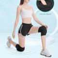 1Pc Winter Kneecap Shock Absorption Impact Resistant Non-slip Running Kneelet Protective Cover Warm Knee Pad for Outdoor. 