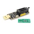 Original Ch341a CH341 24 25 series flash EEPROM BIOS programmer with USB software and driver. 