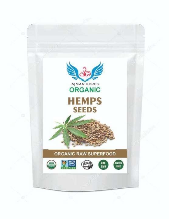 Ajaman Herbs Organic Hemp Seeds 50GMS