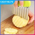 Vegetables cutter Zig zag cutter onion potato slicer. 