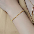 Korea Gold Plated Bracelet Gypsophila Bracelet Birthday Gift Women Jewelry Accessories. 