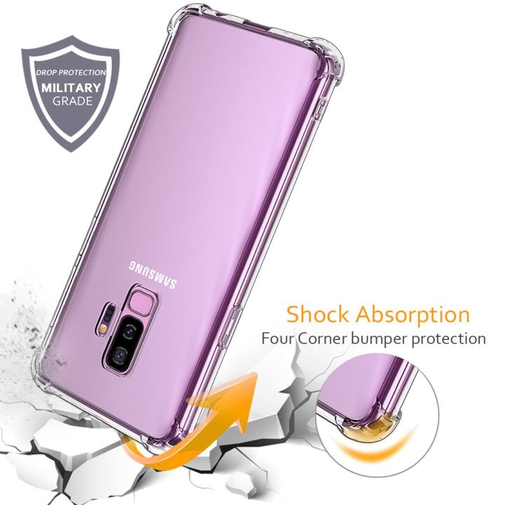 Samsung%20Galaxy%20S9%20Plus%20Back%20Cover%20Transparent%20Soft%20Silicone%20Crystal%20Clear%20Case%20For%20Samsung%20Galaxy%20S9%20Plus%20-%20Image%204