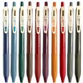 【BestGO】Retro press Color ink Gel Pen Morandi Nordic Signature Pen Escolar Papelaria School Office Supply Promotional Gift. 