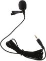 Mic 3.5mm Clip Microphone Collar Mike for Voice Recording Lapel Mic Mobile, PC, Laptop, Android Smartphones, DSLR Camera Microphone Microphone (Black) Microphone. 