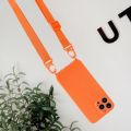 For iPhone 12 Pro Max Crossbody Sling Shoulder Strap Lanyard Case Cover Soft Phone Case. 