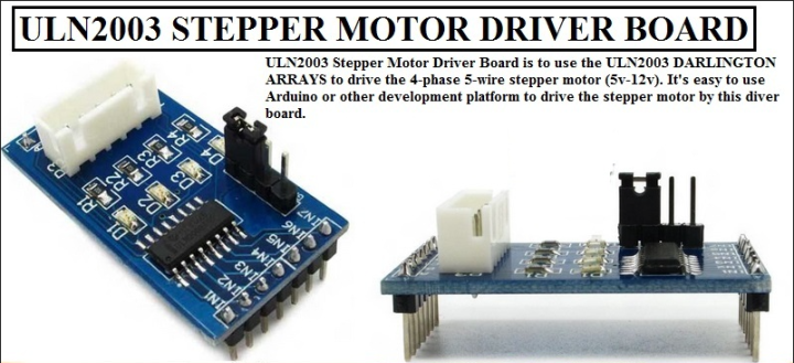 ULN2003 Relay & STEPPER MOTOR DRIVER BOARD