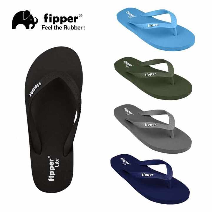 Fipper Slipper Basic Lite Comfort Unisex Adult Casual Selipar Getah Fipper Lelaki Perempuan