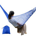 MeterMall Outdoor Travel Camping Sport Hammock Nylon Sleeping Bed Swing With Hooks For Garden Beach Hunting Hiking Traveling 1 / 2 Pcs. 
