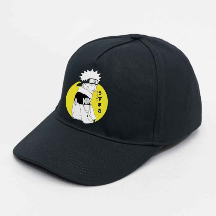 Naruto Cap For Anime Fans Boys Cool Design Digital Printed Hat