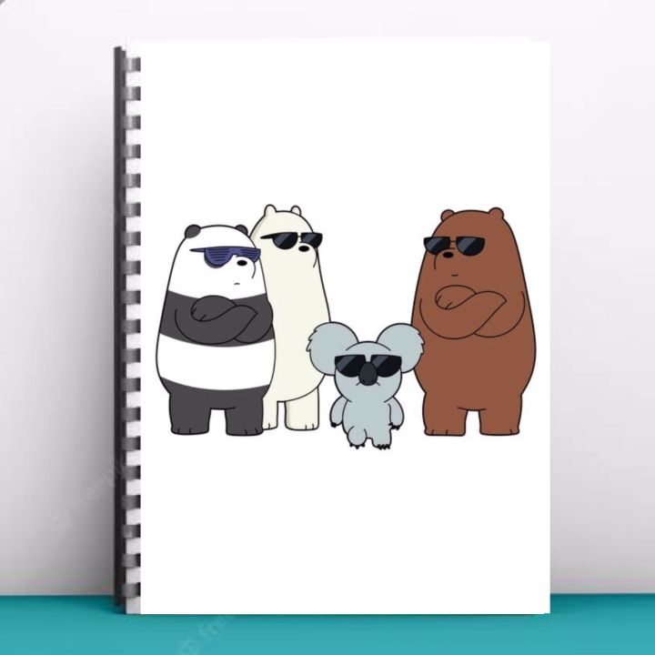 WE BARE BEARS A4 (1134) NOTEBOOK | Daraz.pk