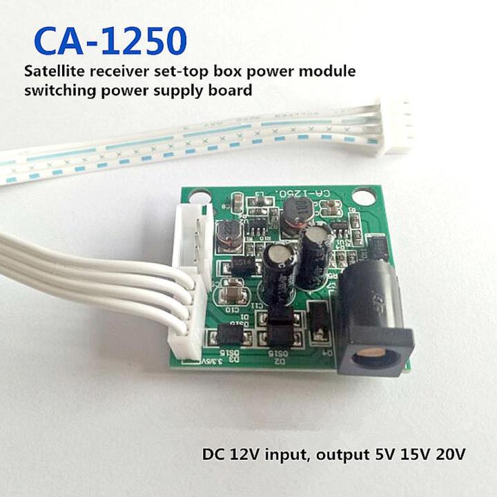 Universal CA-1250 12VDC LED LCD TV HD Receiver Power Supply Module Board