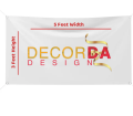 Personlized Panafle PVC Banner Print | Size: 5x3 Feet (60x36 Inches). 