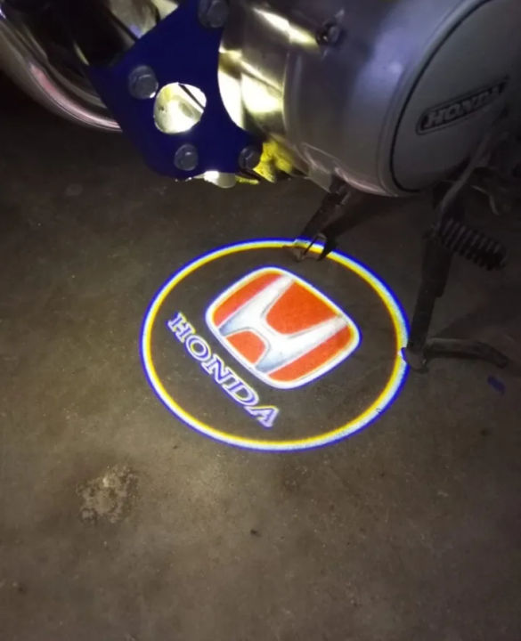 1 Piece Logo Light New For Bikes and Cars DC 12 Volt
