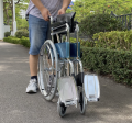 Standard Imported Wheelchair Folding for patients and hospitals. 