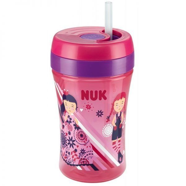 NUK Easy Learning Fun Sipper Cup 300ml with straw