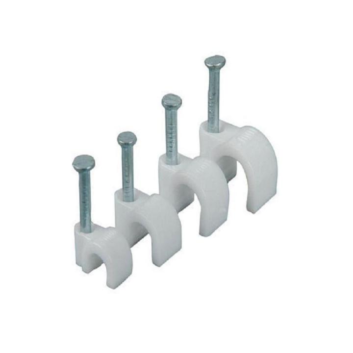 PACK OF 20 WIRE CLIP NAIL CLIP 12MM
