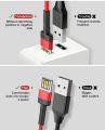Cable USB Lightning 2.4A double sided usb to lightning cable. 