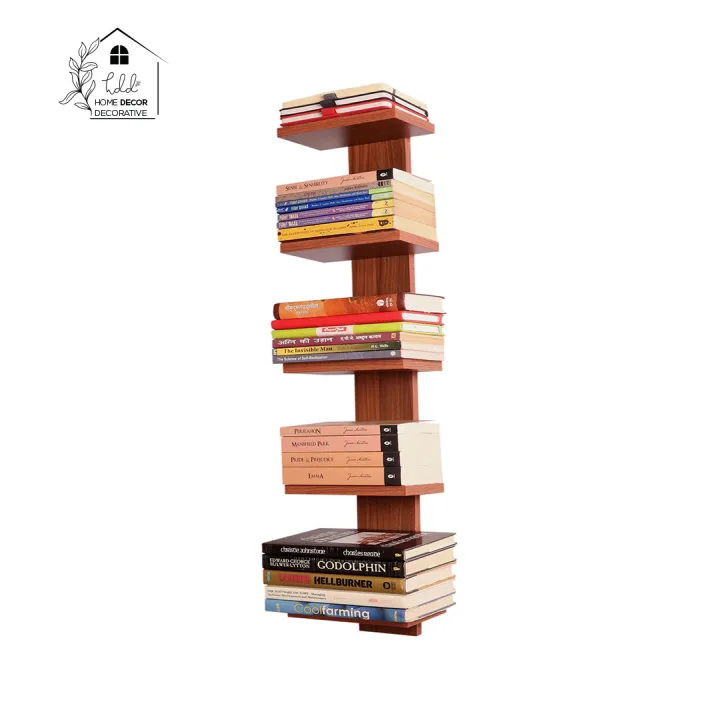 Elegant%20Wall%20Mount%20Book%20Shelf%20for%20Home%20&%20Office/Free-Standing%20Holder%20Organizer/Wall%20Display%20Case%20with%205%20Racks%20Book%20Storage%20Organizer/Study%20RoomBook%20Shelf%20Wood%20Open%20Book%20Shelf%20DIY%20(Do-It-Yourself)%20by%20Home%20D%C3%A9cor%20Decorative%20-%20Image%203