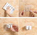 Wall Mounted Mop Organizer Stick Holder - Brush Broom Hanger - Storage Rack Kitchen Clip. 