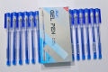 One Pack of DX-1000 Gel Stick Pens (12 Pcs) - Blue. 