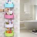 Suction Cup Corner Shelf Bathroom Wall Mount Corner Triangle Storage Rack Washroom Kitchen Organizer Shower Shelf. 