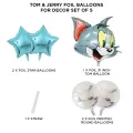 Tom & Jerry Foill Ballloon Collection, Cat & Mouse shape Disney Cartoon For Happy Birthday, Baby Shower, HBD Foil Balloon Celebrations, Supplies Parties, Opening Ceremony Decor, Events Organizer, Gardens Party Decor Supply : uNfkoyZ1. 