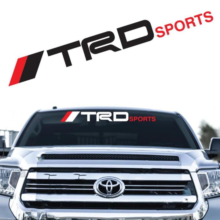 TRD Sports Front Sticker For Car.
