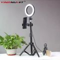 Ring Light + Stand - 7 Feet Long adjustable Tripod with mobile holder for Tiktok Videos Best Quality Aluminum Tripod-with ring light - WFS-03. 