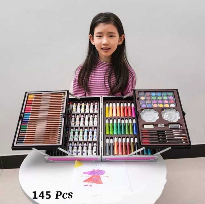 Unicorn%20-%20Space%20145%20Pcs%20Colouring%20Kit%20Kids%20Art%20Set%20Stylish%20Artists%20Sketching%20&%20Painting%20Provides%20Sketch%20Coloring,%20Drawing,%20Painting%20with%20Unicorn%20Aluminum%20Box%20-%20Image%203