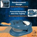 Samosa & Pastry Dough Maker 2 In 1 Dumpling Maker Dumpling Mold Dumpling Press Machine Dumpling Maker Mould Kitchen Hand Dumpling Making Tools Ravioli Mould Wrapper, Baking Pastry Manual Press Maker. 