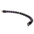 23.7cm 8 Pin Wristband Mobile Phone Cables Micro USB Type C Data Bead Bracelet Portable Charger for Iphone Cable Short. 