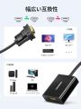 UGREEN HDMI (Female) to VGA Male Adapter, HDMI Converter, VGA (Not Reverse Direction), Audio Output, HDCP Support, 1080P Video Converter Adapter. 