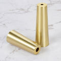 Foot Solid Brushed Iron Table Chair Cylinder Cap Protect Decor Bottom Safe Pad YULING. 